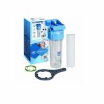 Aquafilter Φίλτρο Κεντρικής Παροχής Διπλή Διαφανή Συσκευή 10”,  ½”