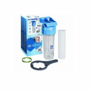 Aquafilter Φίλτρο Κεντρικής Παροχής Διαφανή Συσκευή με Ενσωματωμένο Bypass στην Κεφαλή