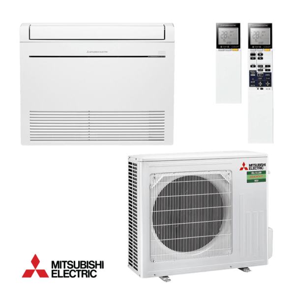 MITSUBISHI-ELECTRIC-MFZ-KT-25SUZ-M25VA1.png Mitsubishi Compact (R32) - DC Inverter Κλιματιστικό Δαπέδου 9000Btu - Image 2