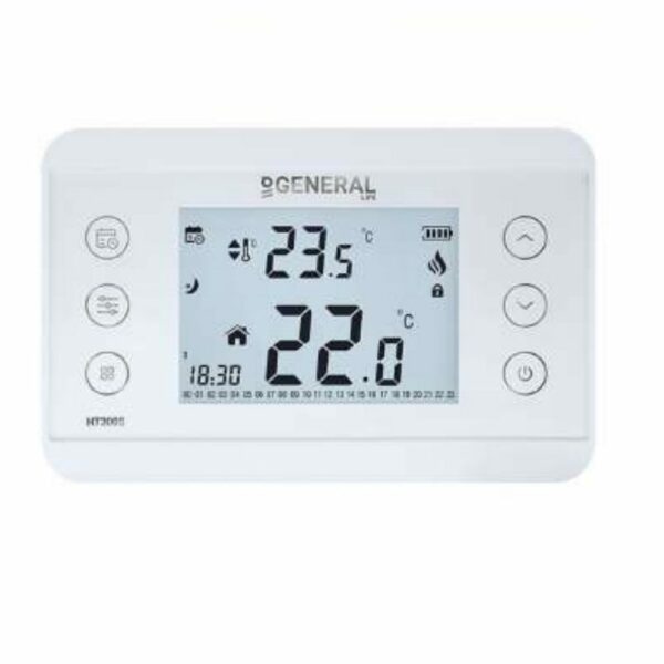 General Heating Ασύρματος Ηλεκτρονικός Θερμοστάτης Χώρου General 1.02.03 HT 250S RF - Image 1