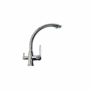 Proteas Filter Τρίοδη Βρύση Χρωμέ Καμπυλωτή PF-FAU-3WCP-CU