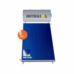 Intrasol ALPHA Glass GLC 80Lt/1,5m² Κεντρικής Παροχής με Επιλεκτικό Συλλέκτη
