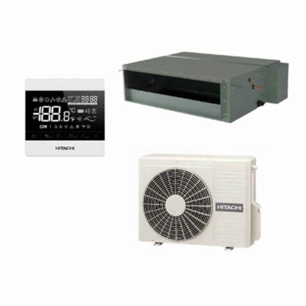 primairy-rpil-30ufe1nh-ras-30ufesnh1-r32-83-kwatts.jpg Hitachi Κλιματιστικό Utopia DC Inverter Primairy Split Καναλάτο με Μονοφασική Παροχή -  36000Btu - Image 1