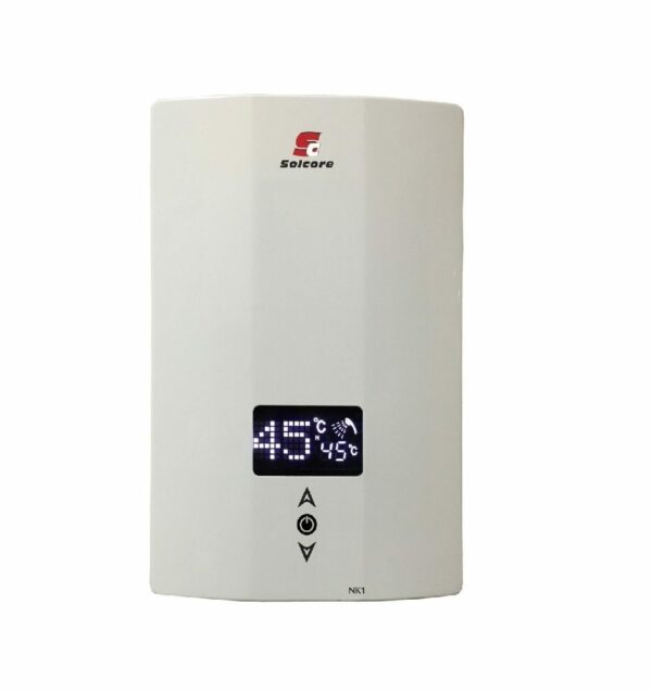 solcorenki.jpg Solcore DR07A Ηλεκτρικός Ταχυθερμαντήρας Νερού Τριφασικός Αυτορυθμιζόμενος Inverter 15 ή 24 KW - Image 1