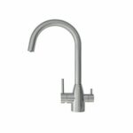 Proteas Filter Τρίοδη Βρύση Καμπυλωτή SS304 με Φαρδύ Κορμό PF-FAU-3WCU-W