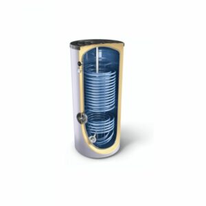 Tesy Boiler Λεβητοστασίου EV 2x9 2x17 S2 1000 101 HP DN18 με Δυο Εναλλάκτες Διπλής Πλέξης για Αντλία Θερμότητας - 1000lt