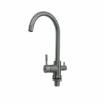 Proteas Filter Τρίοδη Βρύση Καμπυλωτή SS304