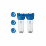 Proteas Filter Διπλή Φιλτροθήκη Strong 10" Κεντρικής Παροχής