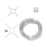 Almeva Εύκαμπτος Αγωγός (Σπιράλ) Φ80 15m FC-Set-F80