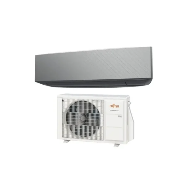 fujitsu ke silver Fujitsu Κλιματιστικό Τοίχου KE 12kBtu/h Silver - Image 1