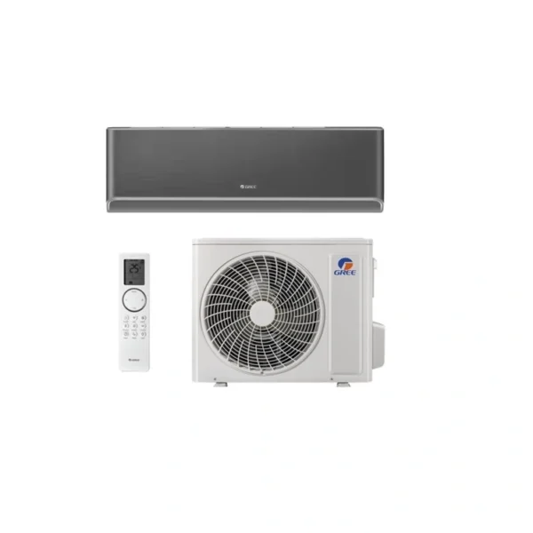 airyblack Gree Κλιματιστικό Inverter Airy Μαύρο 18000Btu - Image 1