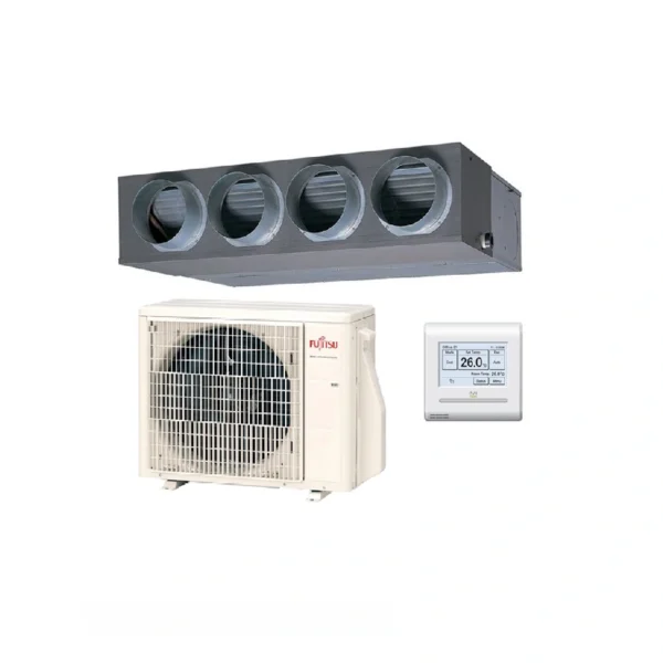 Fujitsu Κλιματιστικό Αεραγωγού Μέσης Στατικής Πίεσης KMLA 24kBtu/h με Εξωτερική Μονάδα AOYG24KATA - Image 1