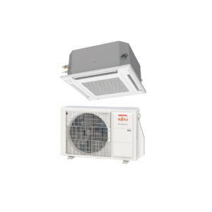 Fujitsu Κλιματιστικό Κασέτα Ψευδοροφής Compact Eco KVLA 12kBtu/h με Εξωτερική Μονάδα AOYG12KBTB