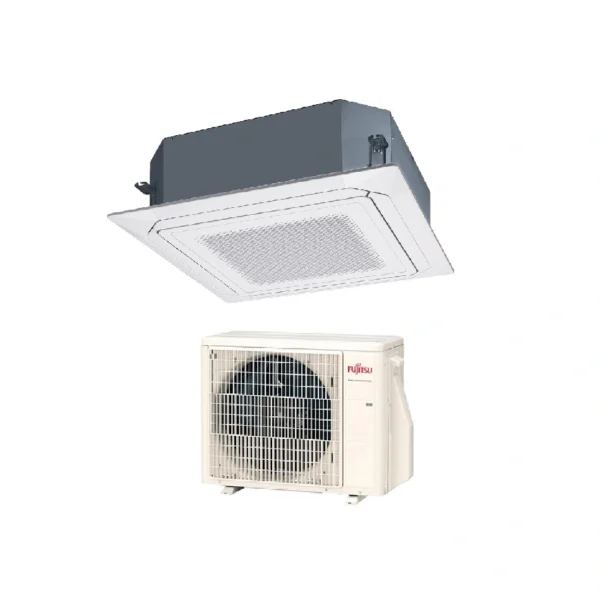 krlbkata Fujitsu Κλιματιστικό Κασέτα Κυκλικής Ροής KRLB 54kBtu/h Μονοφασικό με Εξωτερική Μονάδα AOYG54KATA - Image 1