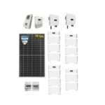 Project Huawei 50kW με Panel Luxor N-Type 700W, Inverter Huawei 50kW Τριφασικός, Μπαταρίες 50kWh και Τριφασικό Μετρητή Hexing